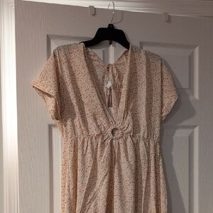 Floral Print Women's Cover-up
